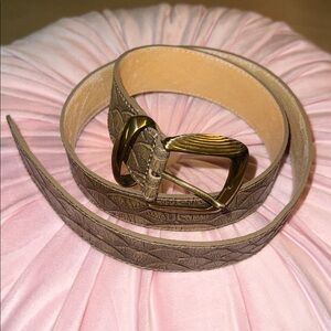 BERGE Women’s Belt - Genuine Leather - Made in Italy